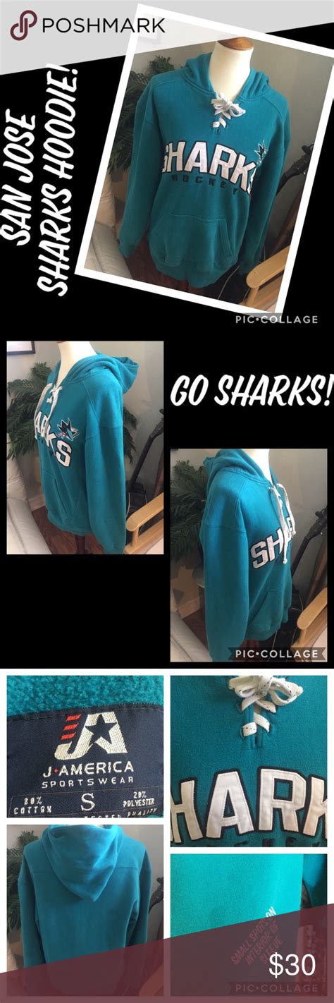 Awesome San Jose Sharks Hoodie S
