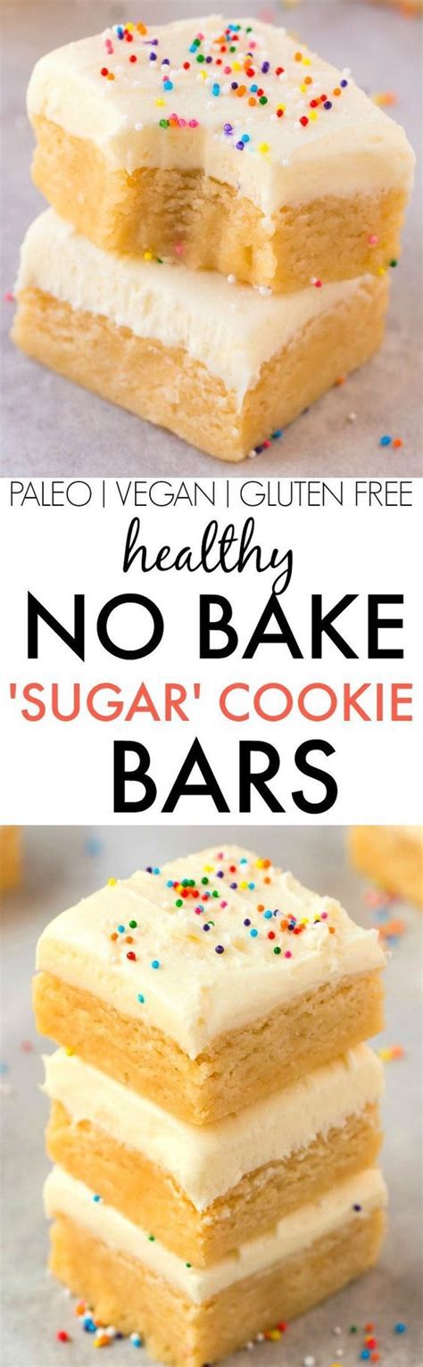 See more ideas about diabetic desserts, sugar free, sugar free desserts. Healthy No Bake Sugar Cookie Bars (Keto, Low Carb, Paleo, Vegan) | Recipe | Healthy baking, No ...