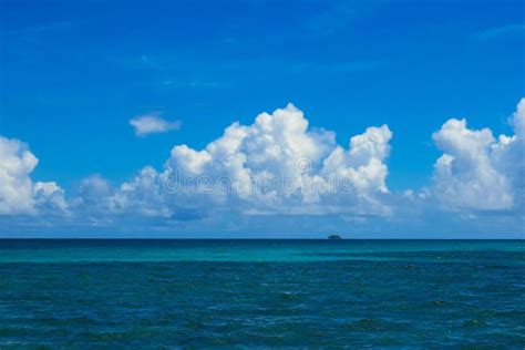 Tropical Sea View Stock Image Image Of Cloud Traditional 78009557