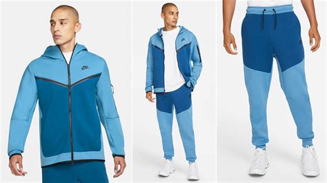 Nike Sportswear Mens Tech Fleece Joggers Pants Dutch Bluecourt Blueblack Small