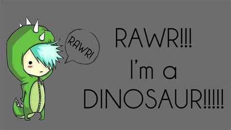 rawr i m a dinosaur by alexakaducky on deviantart