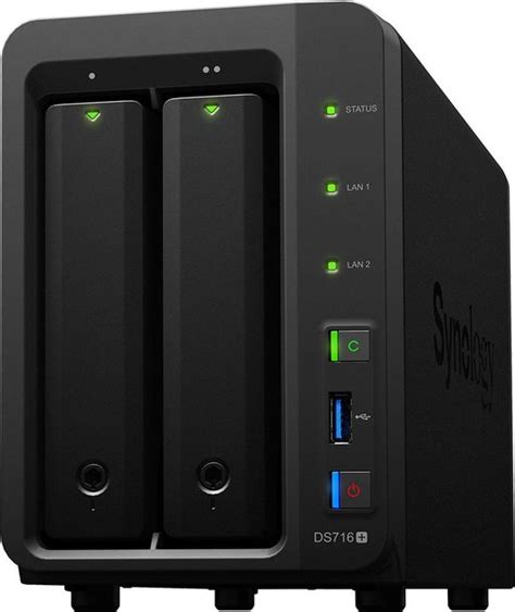 Synology Diskstation Ds716 Nas 0tb