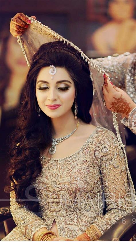 pakistani bridal makeup and hairstyle pictures wavy haircut