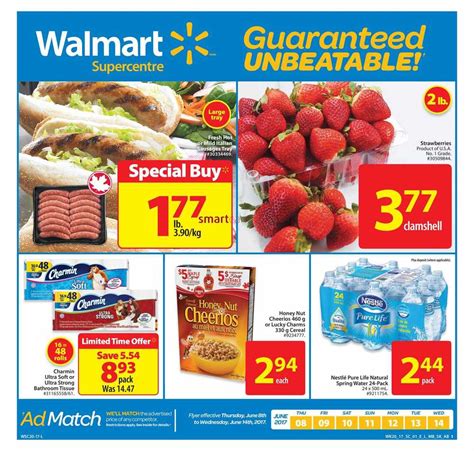 Walmart Supercentre West Flyer June 8 To 14