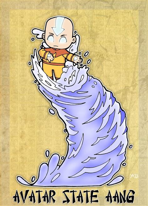 Avatar State Water Aang By Rabidcyrus On Deviantart Avatar Legend Of