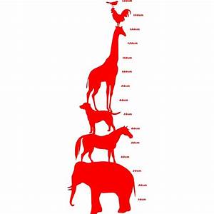 Animal Height Chart