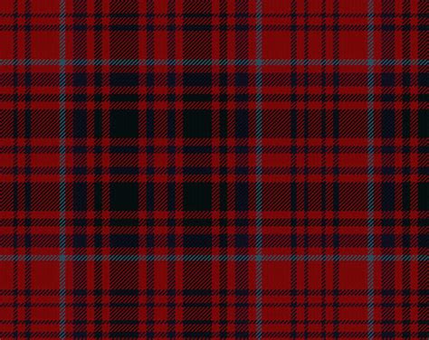 Grant Red Modern Tartan 11oz Cloth Scottish Shop Macleods Scottish Shop