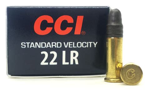 Cci Standard Velocity Target 22 Long Rifle 40 Grain Lead Round Nose