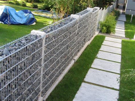 Gabion Rock Fence Gabion Fence Gabion Wall Design Gabion Cages