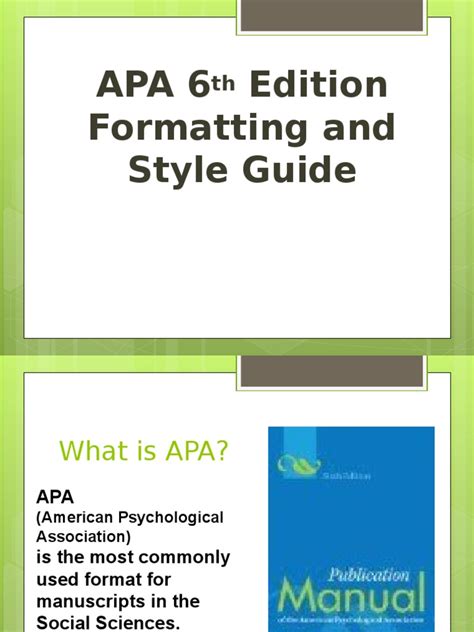 Apa 6 Edition Formatting And Style Guide Pdf Ellipsis Citation