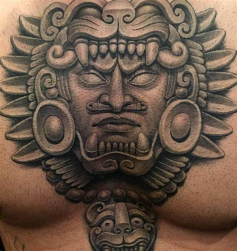 49 Amazing Mexican Aztec Girl Tattoo Image Hd