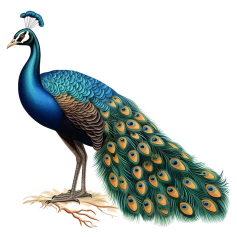 premium ai image peacock clip art