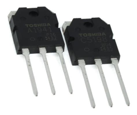 Set Transistores De Audio 2sa1941 + 2sc5198 Toshiba - $ 99.00 en ...