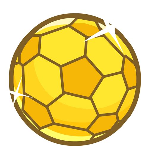 Golden Clipart Soccer Ball Golden Soccer Ball Png Transparent Png