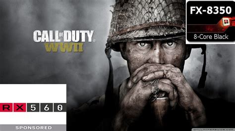 Call Of Duty World War Ii Gameplay On Amd Fx 8350rx 560 4gb 1080p