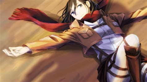 Wallpaper X Px Gadis Anime Mikasa Ackerman Shingeki No Kyojin X