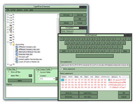 Crypt4free Free File Encryption Software