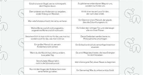 Gutscheine zum selber machen sind meist ein last minute geschenk, das man im letzten einfach den gewünschten gutschein erstellen und als.pdf ausdrucken. Glückskekse Sprüche zum Ausdrucken - kostenlos