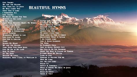 Beautiful Instrumental Gospel And Hymns 55 Playlist Various Artists