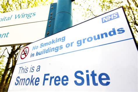drive to make hospital sites smoke free hull university teaching hospitals nhs trust