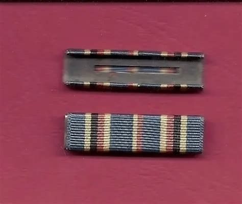 Wwii American Campaign Theater Of Operations Medal Vintage Ribbon Bar Old One Picclick