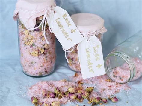 Diy T Rose And Lavender Bath Salts With Own Package And Label Don T Cramp My Style