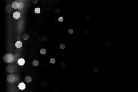 Abstract Blur Black And White Lights Background Texture Stock Photo