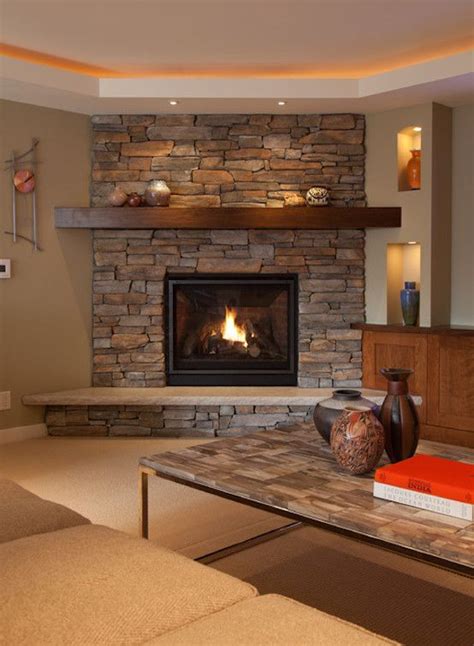 12 Beautiful Ideas For Your Cobblestone Fireplace Home
