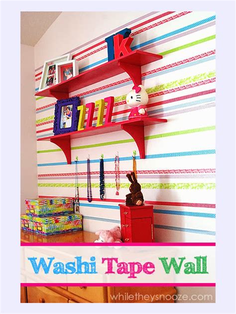Decoración Infantil Fácil Con Washi Tape