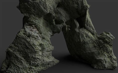 Skull Cave 3d Model By Radju