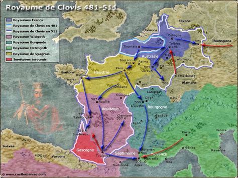 Royaume Du Roi Clovis De 481 à 511