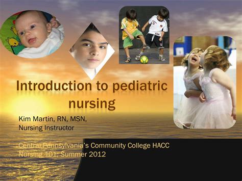 Ppt Introduction To Pediatric Nursing Powerpoint Presentation Free