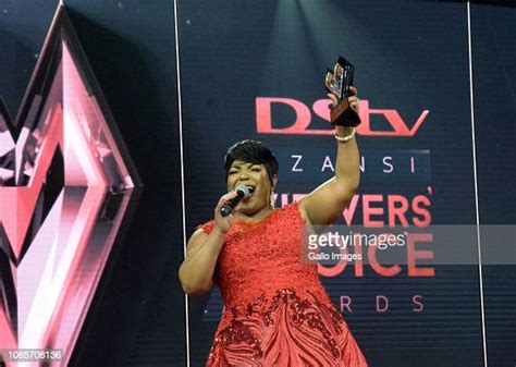 rebecca malope during the dstv mzansi viewer s choice awards event at news photo getty images