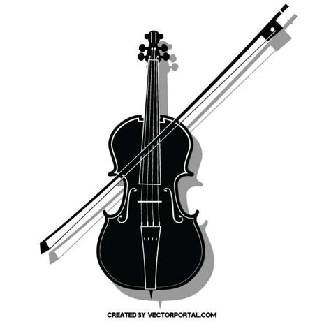 Violin Vector Illustration Violin Vector Graphics Musicals