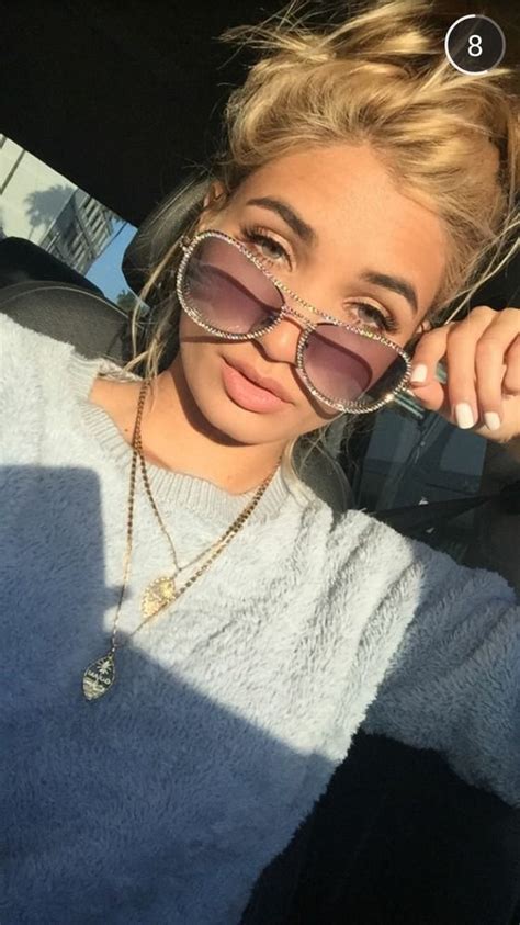 Sunglasses Pia Mia Perez Bling Sunglasses Instagram Jeweled Jewels Sweater Make Up Diamonds