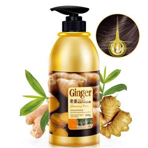 herbal ginger hair shampoo 400ml tlskincare