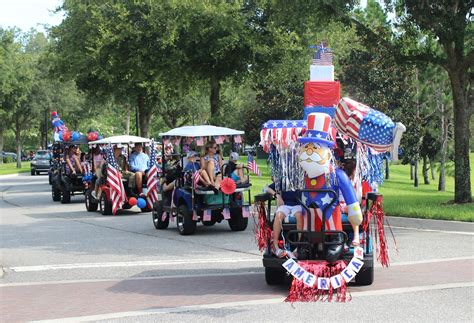 Nocatee Celebrates Independence Day With Golf Cart Parade And Contest