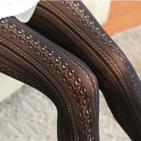 1pair sexy hollow out pantyhose women nylon stockings tights pants collant femme stocking women