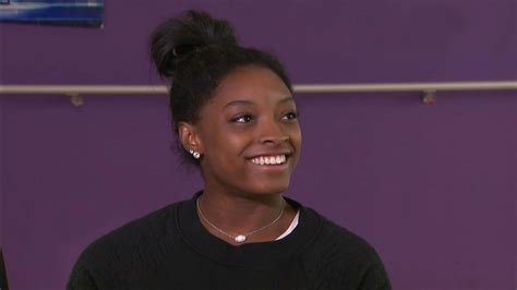 Exclusive Simone Biles Admits Shes Only Been On One Proper Date