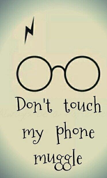 Enter & enjoy it now! Don't touch my phone MUGGLE!! | Harry potter anime, Harry potter tumblr, Creazioni harry potter