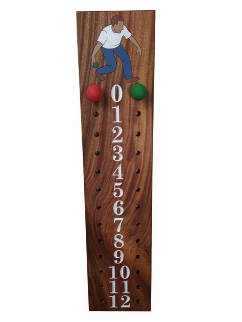 Bocce Scoreboard Extra Large Size Made From Beautiful Etsy
