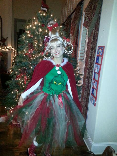 Cindy Lou Who Costume Christmas Costumes Tacky Christmas Party Diy