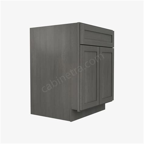 Ag B24b Double Door Base Cabinet Greystone Shaker