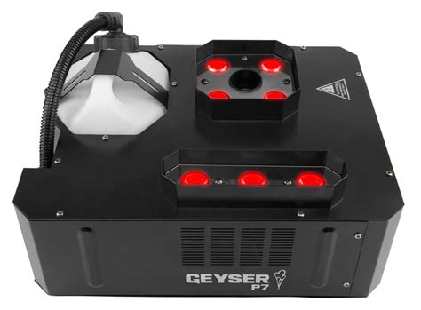Chauvet Dj Geyser P7 Coloured Vertical Smoke Machine 1290 Watts Light