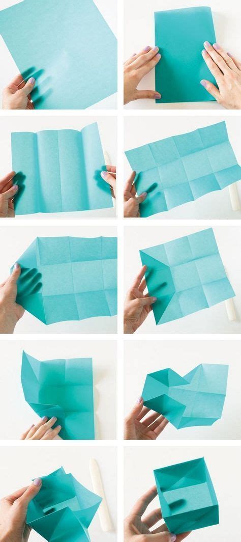 Geschenkbox Origami Schachtel Anleitung Pdf 6 Eck Box Sternenbox