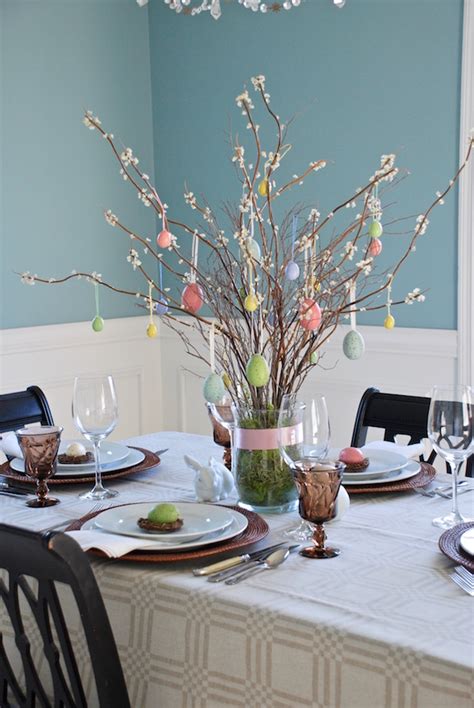 Set A Sophisticated Easter Table Pender And Peony A