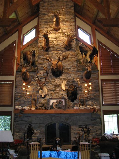 Mounts Hunting Room Trophy Rooms Home Bar Accessories