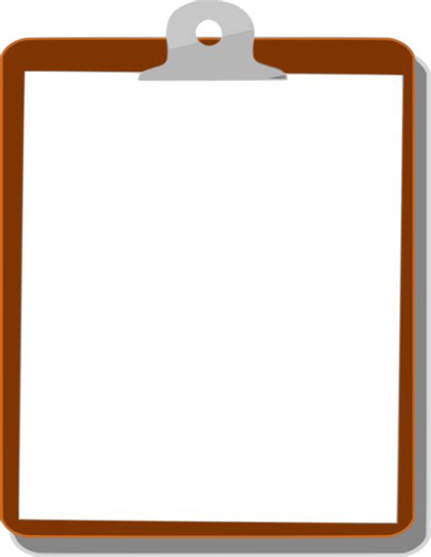 Transparent Background Clipboard Clipart With These Clip Art