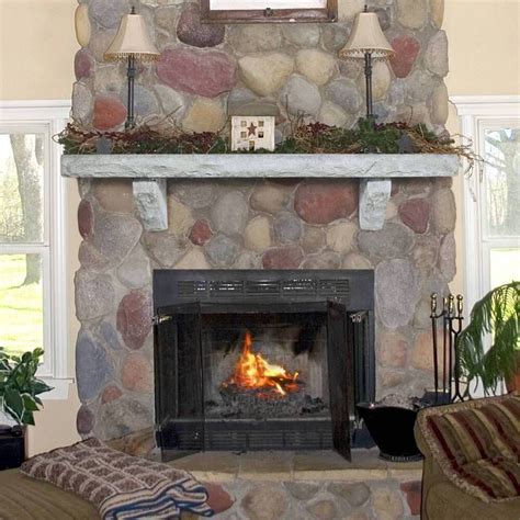 Formidable Cast Stone Fireplace Mantel Shelf Floating Above Bed