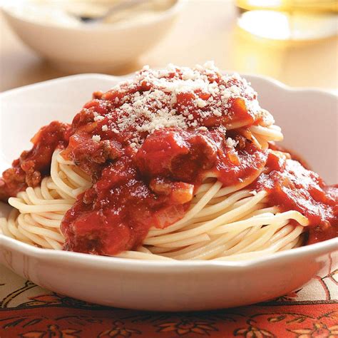 So Easy Spaghetti Sauce Recipe Taste Of Home